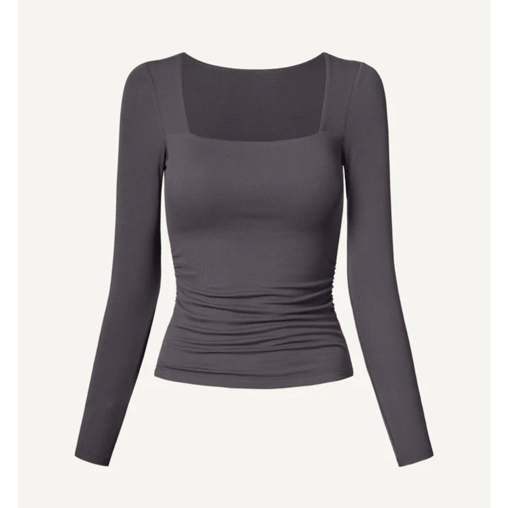 OGL Eco-SkinKiss® Square Neck Ruched Brami Top